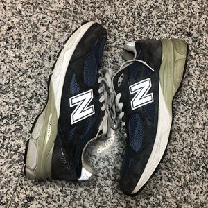 New Balance 990 V3 Heritage Version collection Navy white